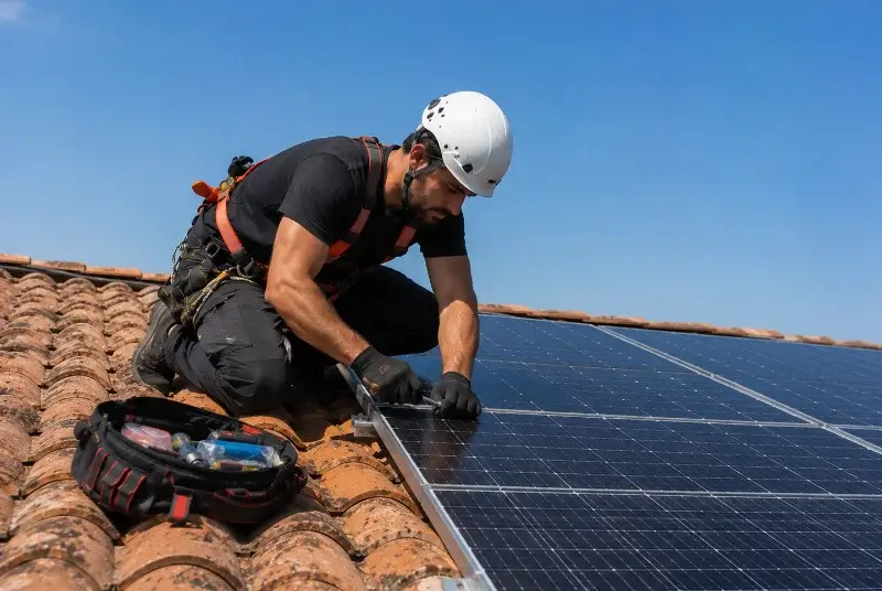 Maintenance et monitoring de panneaux solaires à Seilh